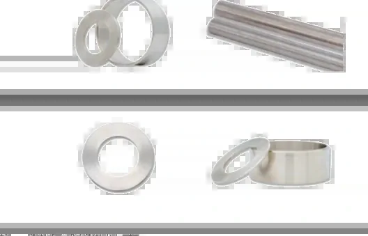 Illustrative copper-nickel-tin round bars